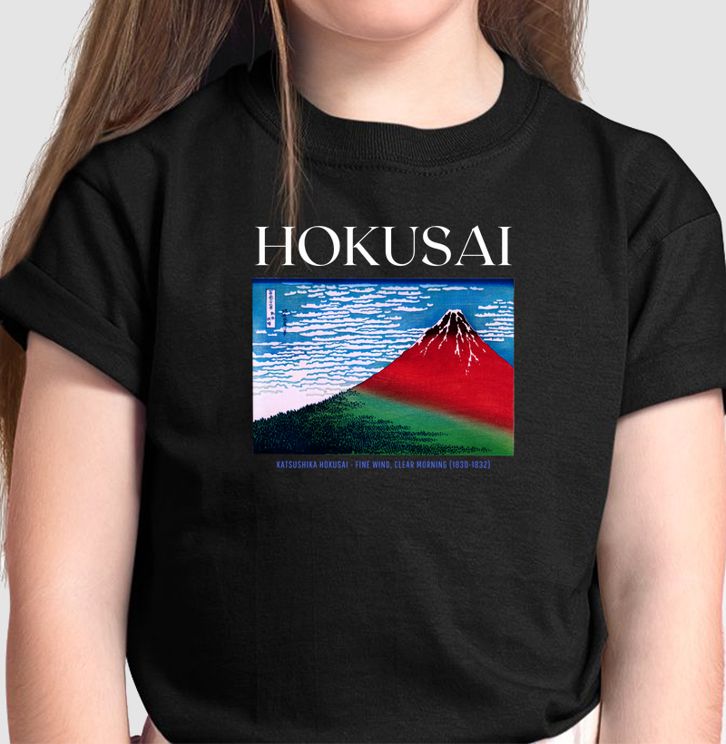 Fine Wind, Clear Morning (1830-1832) - Katsushika Hokusai