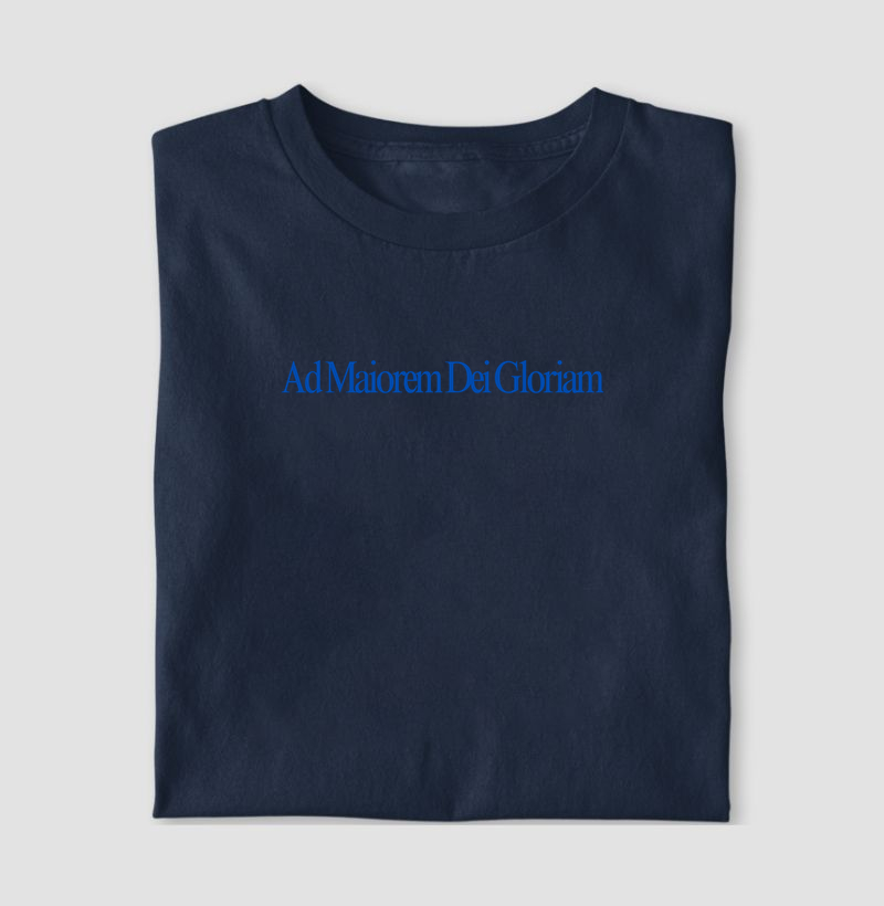 ad maiorem dei gloriam azul