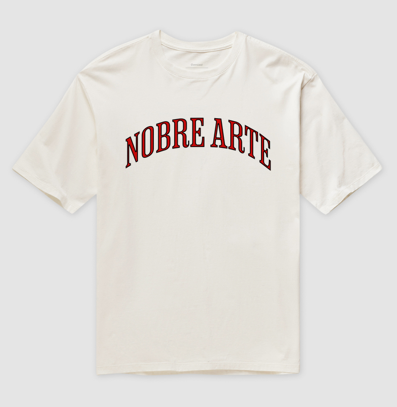 Camiseta Oversized Nobre Arte