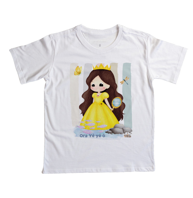Camiseta Infantil Oxum Toy Maria Patuá
