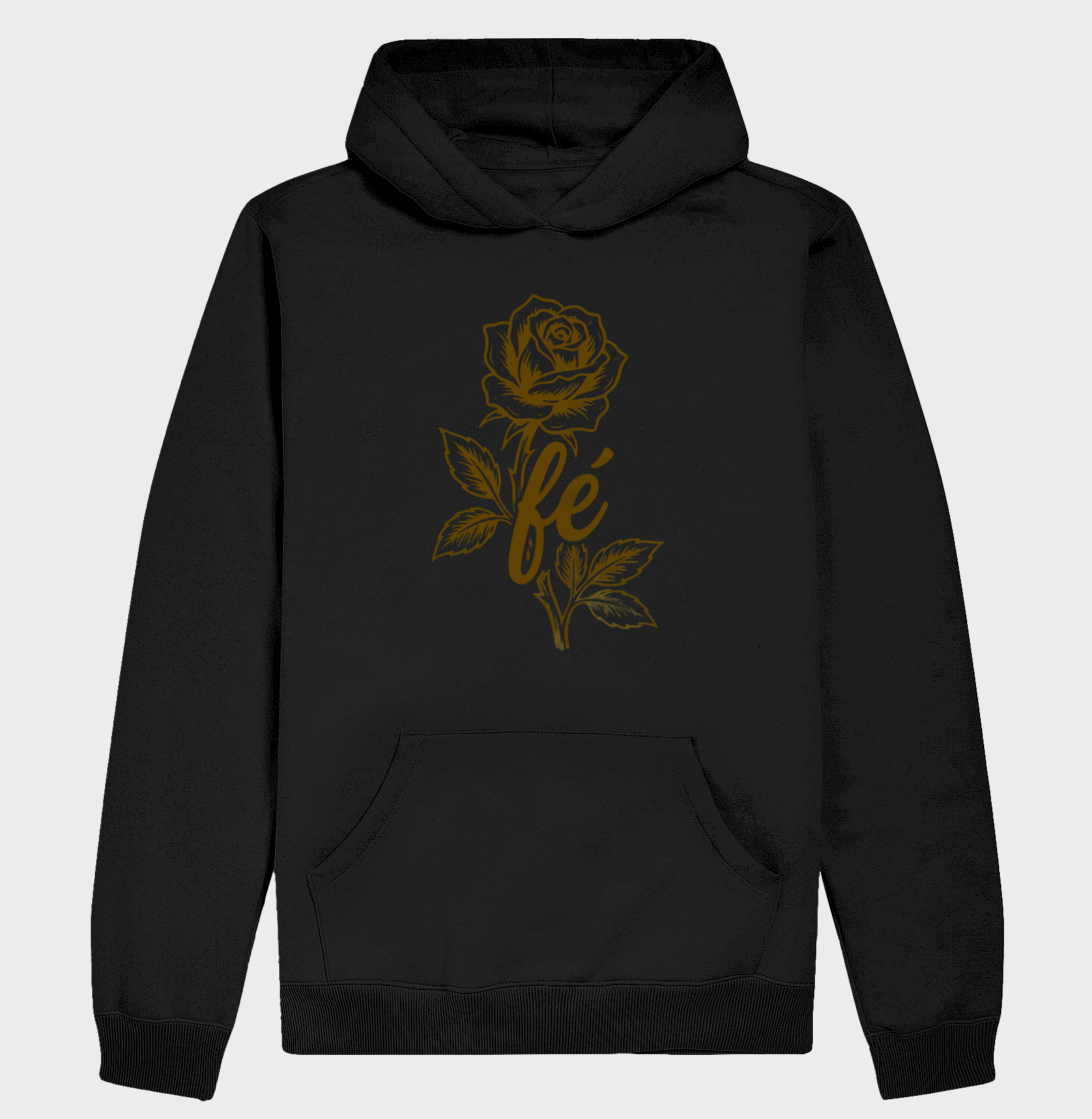 Fé Rosa Dourada - Hoodie Moletom