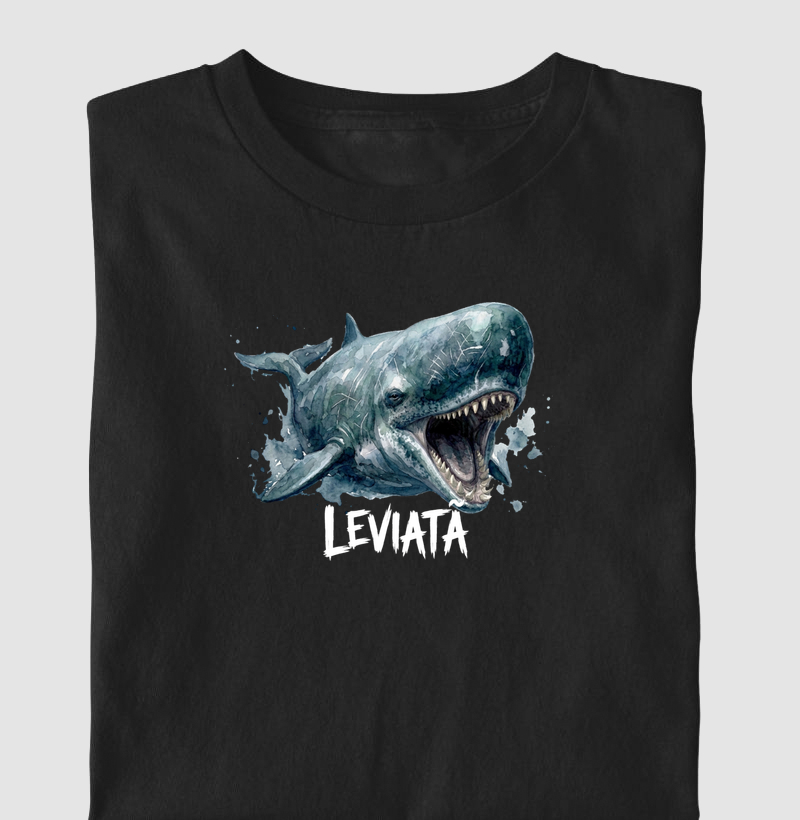  Camiseta DinossauroLeviatã Ataque Algodão Premium Dinoloco 