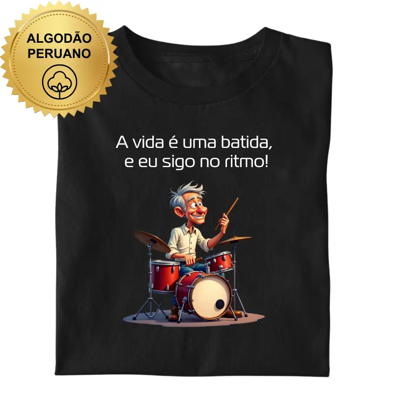A vida é uma batida e eu sigo no ritmo