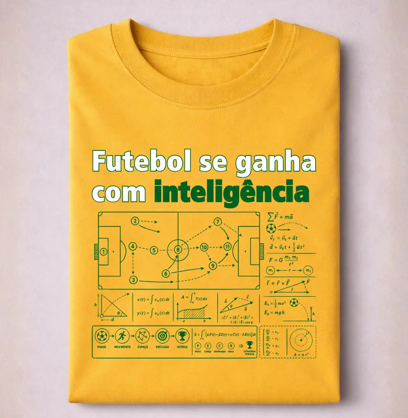Futebol se ganha com inteligência