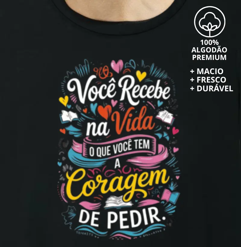 Você recebe na vida