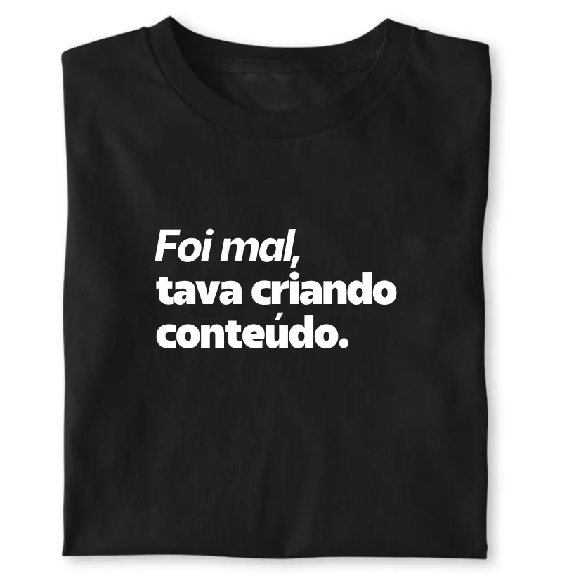 Foi mal, tava criando conteúdo