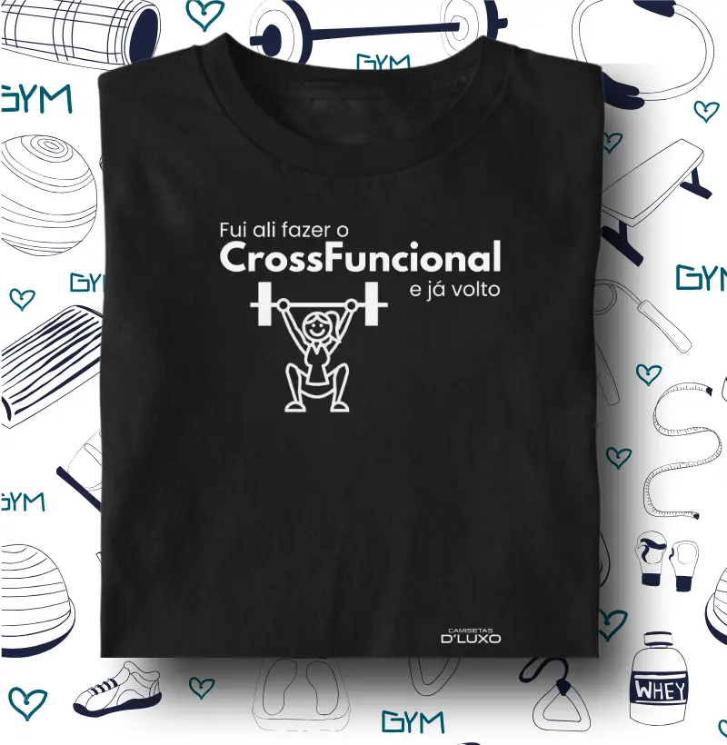 Fui ali fazer o CrossFuncional e já volto
