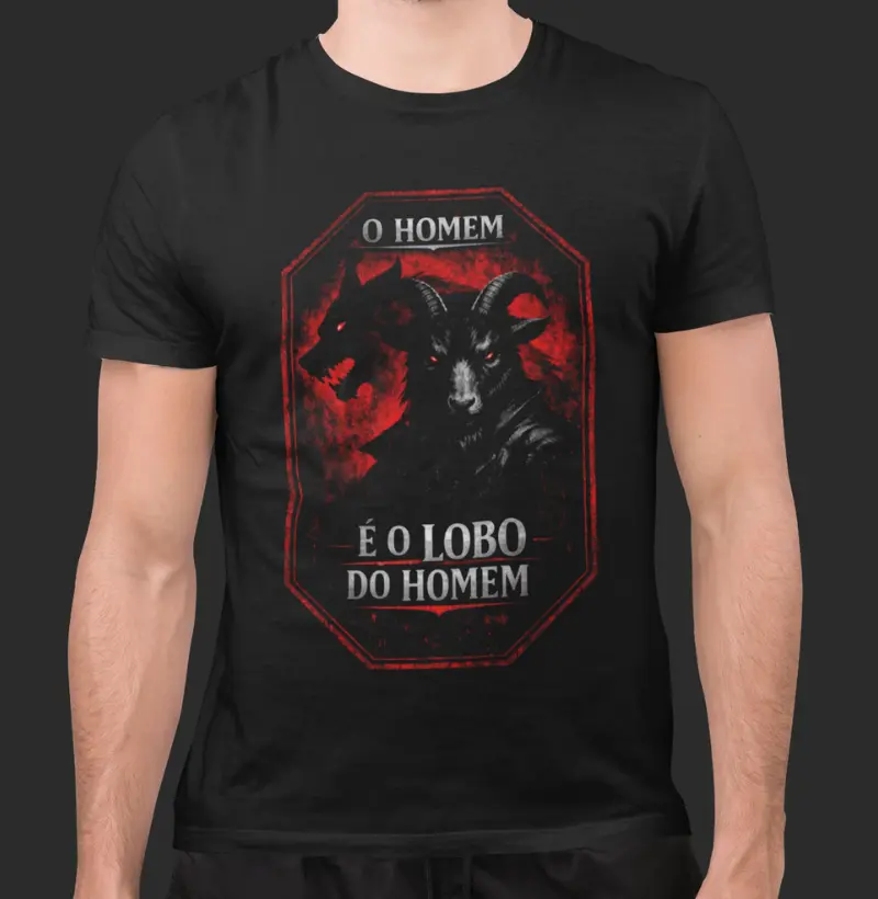 O homem é o lobo do homem.