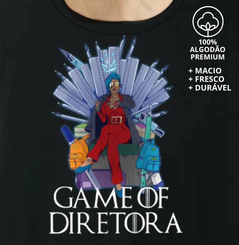 Camiseta Game Of Diretora