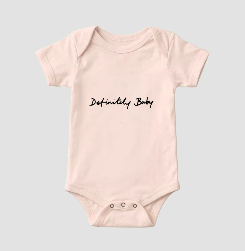DEFINITELY BABY