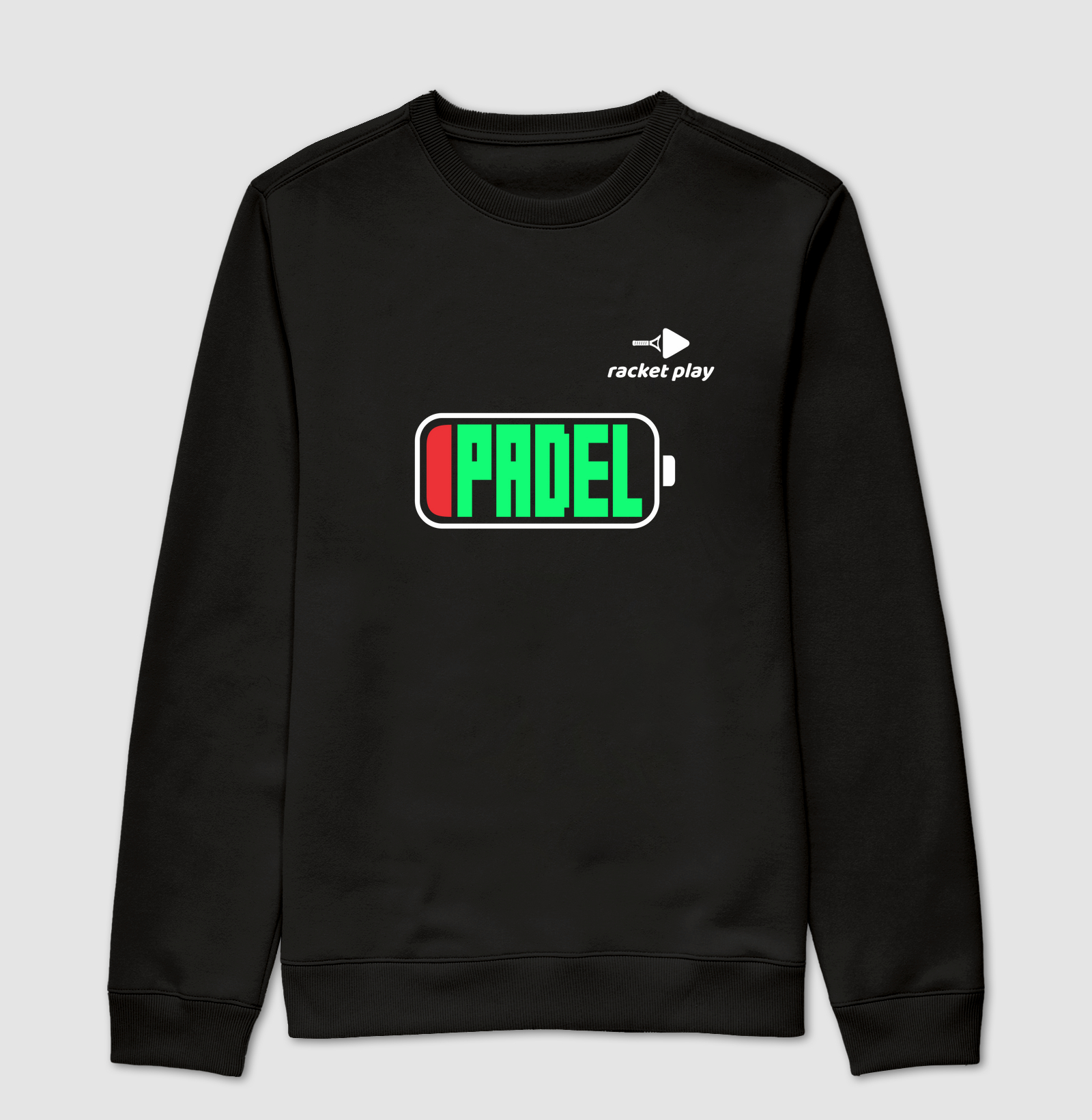 Suéter Moletom Padel - Bateria 