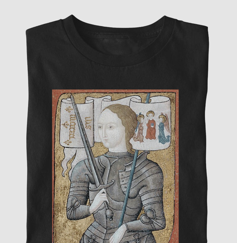 Camiseta A Coragem de Joana d'Arc