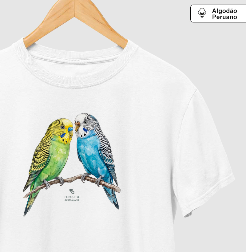 Aves - Periquitos Australianos - Algodão Peruano