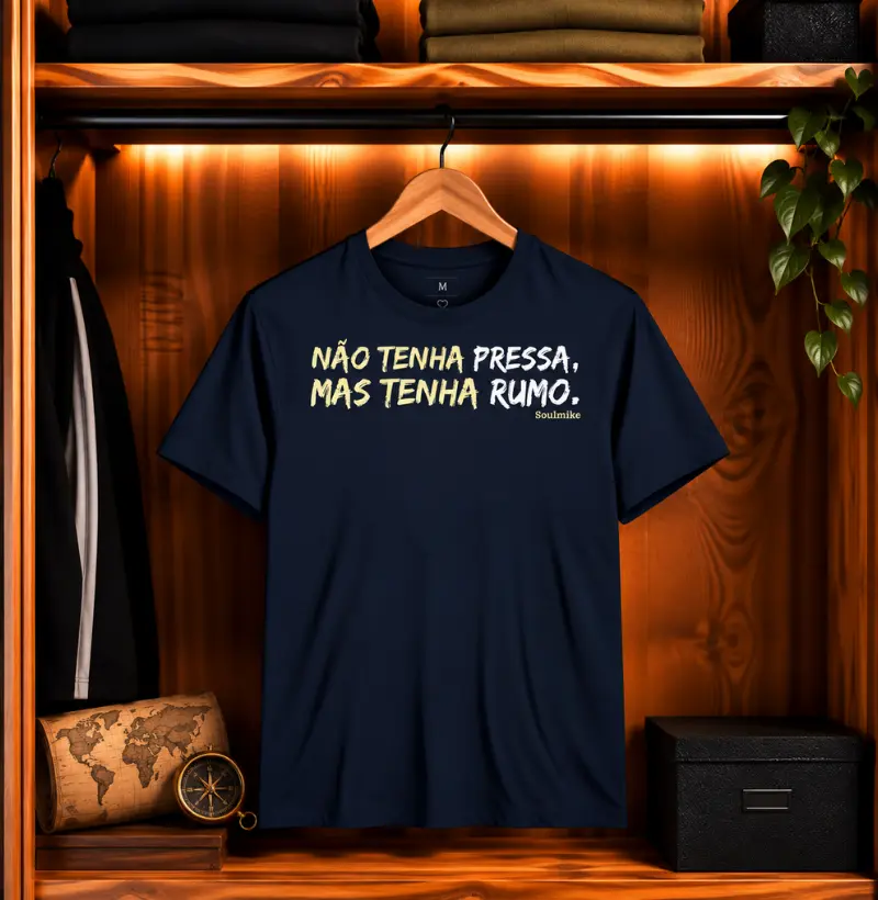 Não tenha pressa, mas tenha rumo (básica)