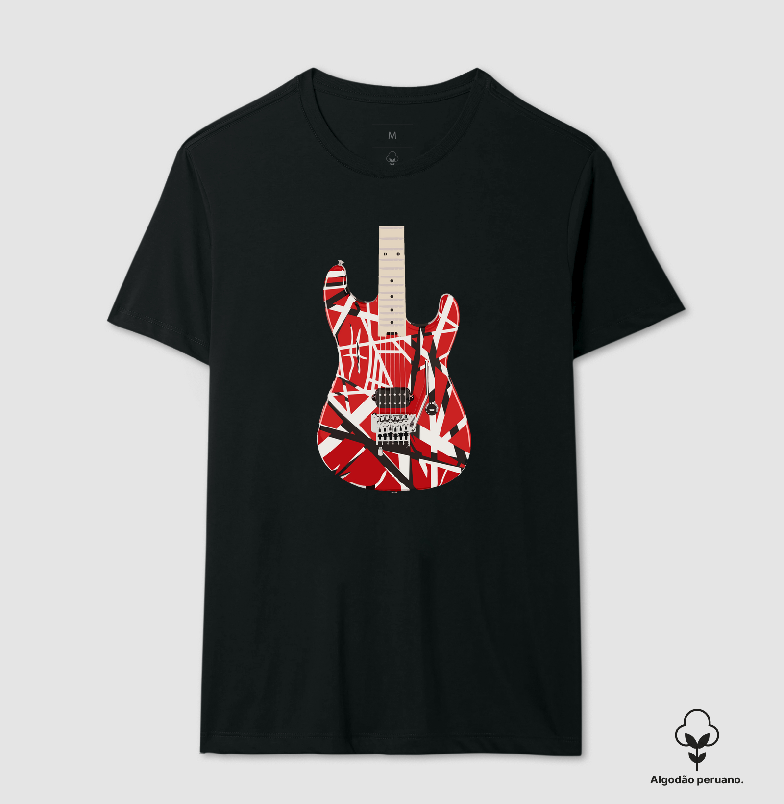 Frankenstrat Guitar: Red 'n' Black Edition