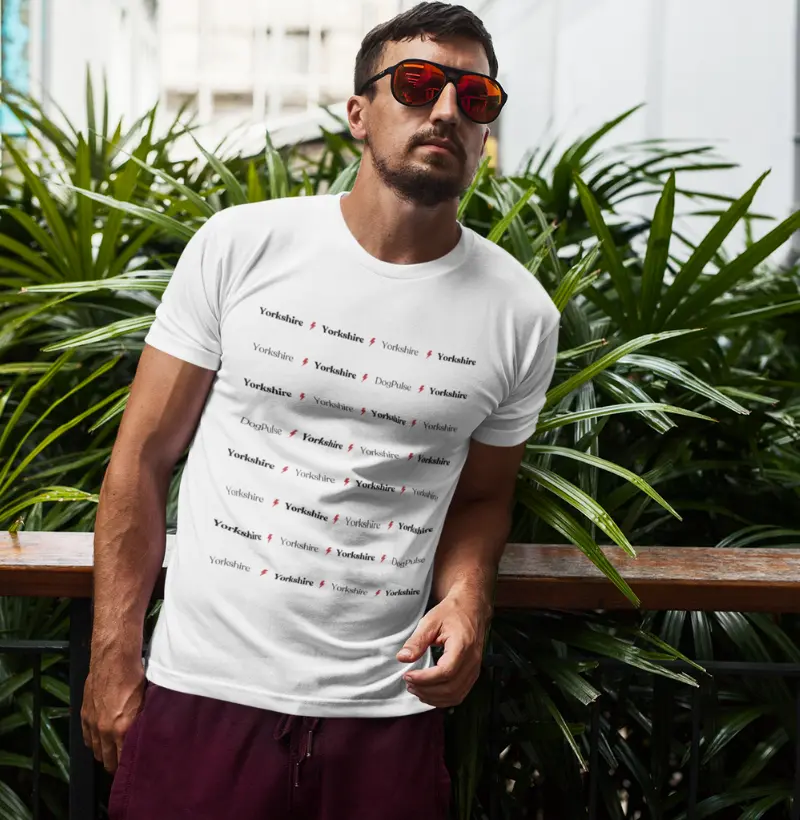 Camiseta Dog Pulse Collection Ray of Light - Yorkshire 