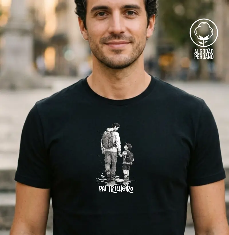 Camiseta Alma Outdoor | Pai Trilheiro