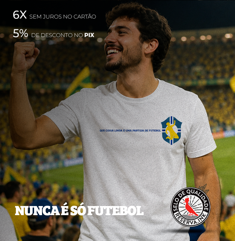 Que coisa linda é uma partida de futebol