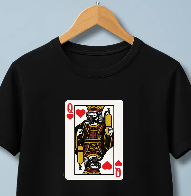 Rainha de Copas Mergulhadora