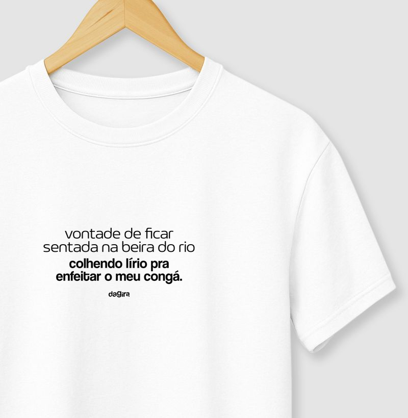 CAMISETA UMBANDA -  COLHER LÍRIOS