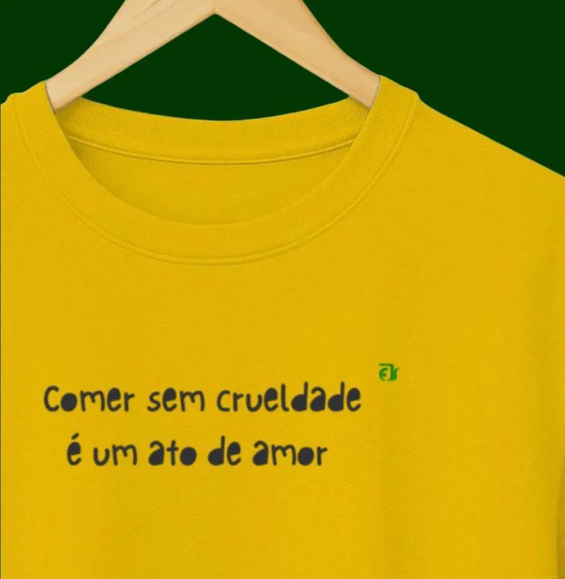 Comer sem crueldade é um ato de amor
