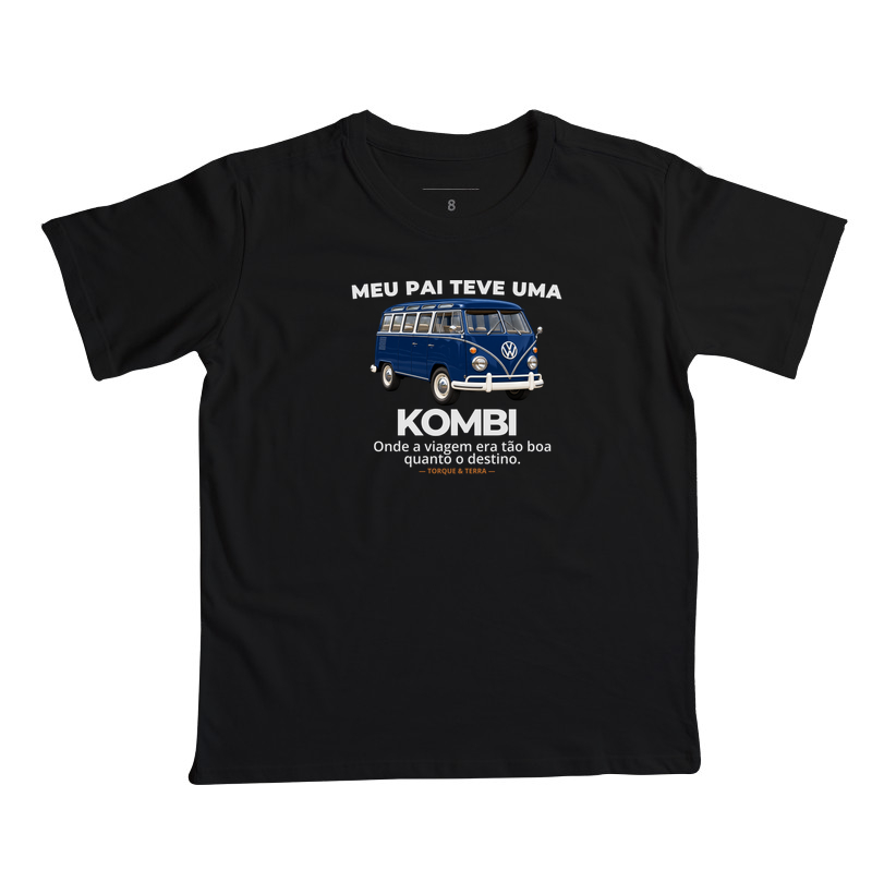 Meu pai teve uma - KOMBI - azul escuro