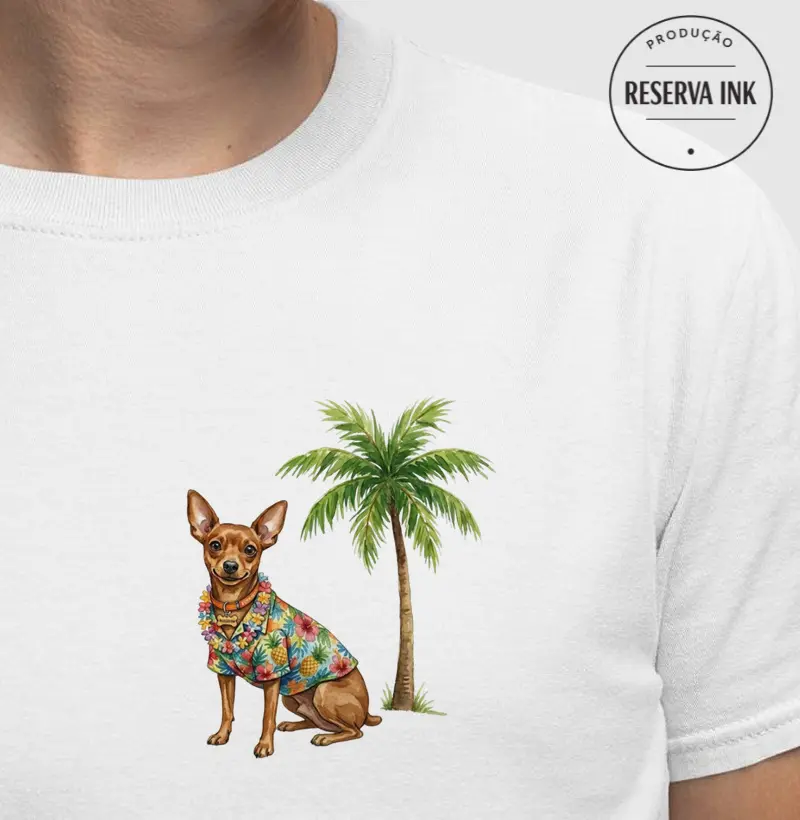 Pinscher Marrom - Férias