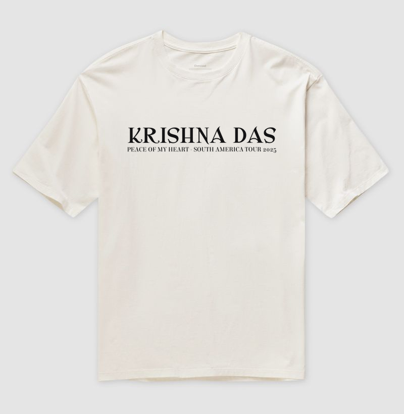 KD Tour - Camiseta Oversized - Estampa Preta