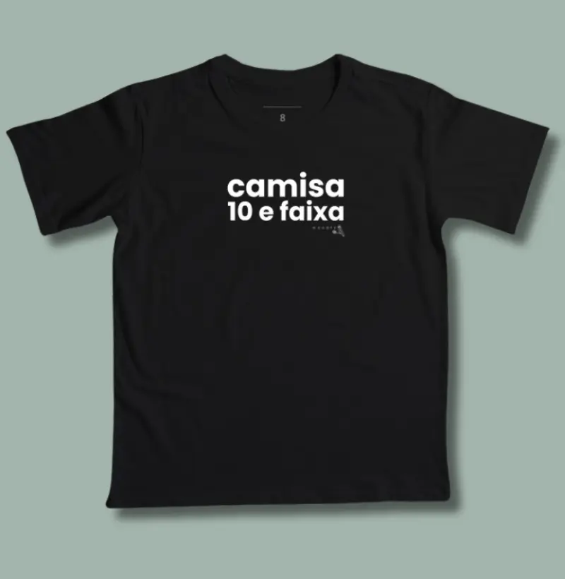 Camisa 10 e Faixa