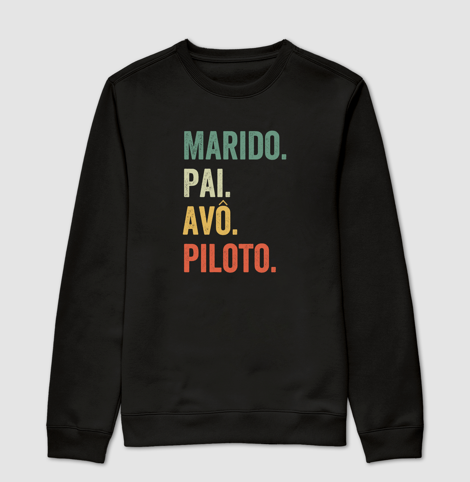Marido. Pai. Avô. Piloto.