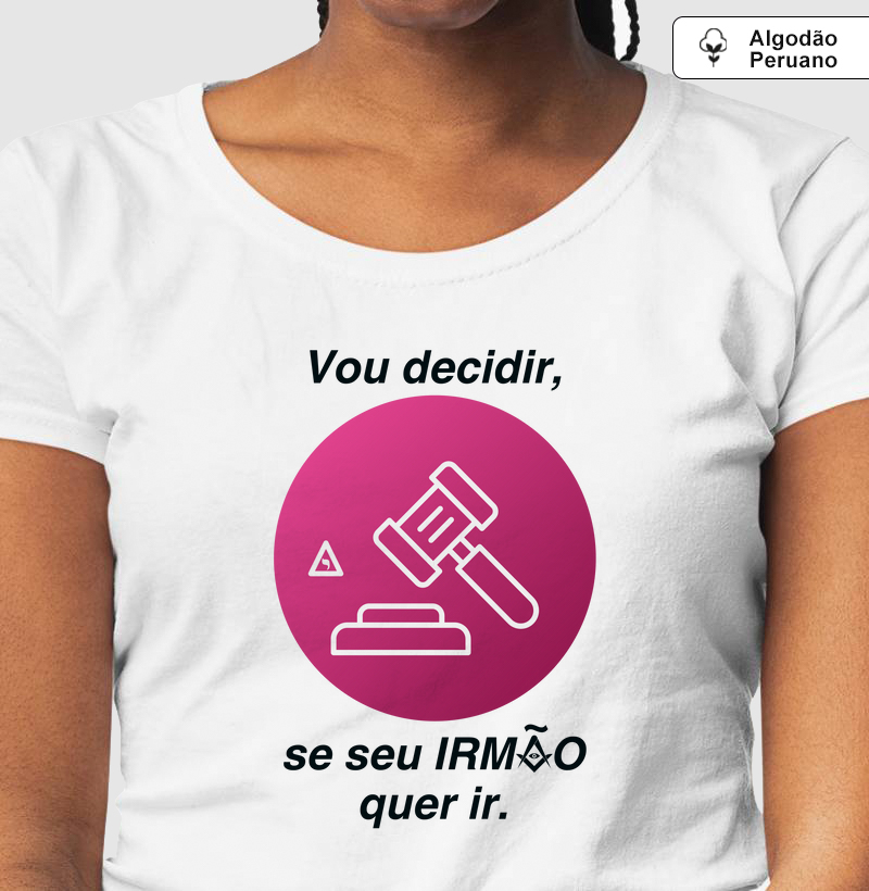 Camiseta Decisão da Cunhada Algodão Peruano - Mr. GADU