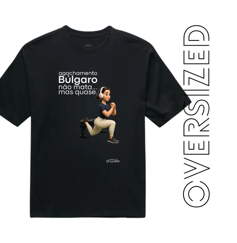 Agachamento Búlgaro não mata mas quase