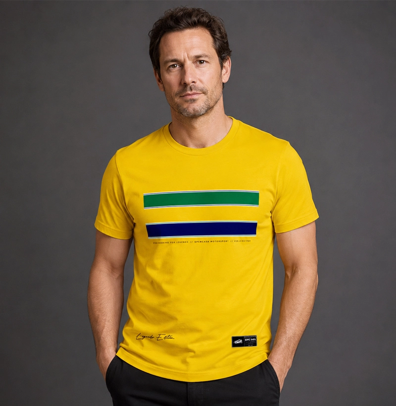 O Chefe LEGENDS EDITION #001 inspirada em Ayrton Senna