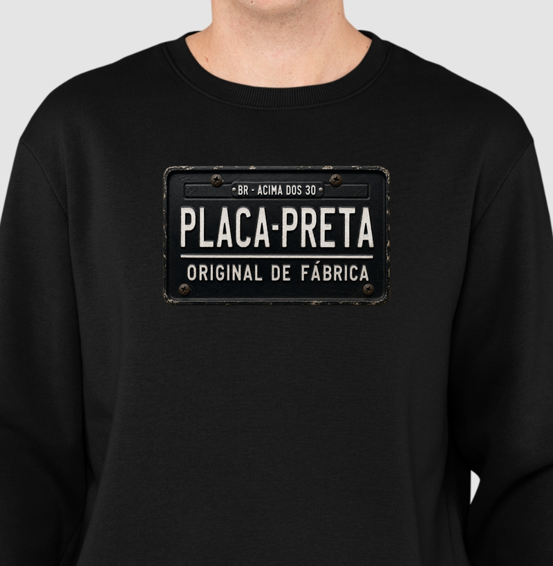 Placa Preta Nova | Acima dos 30