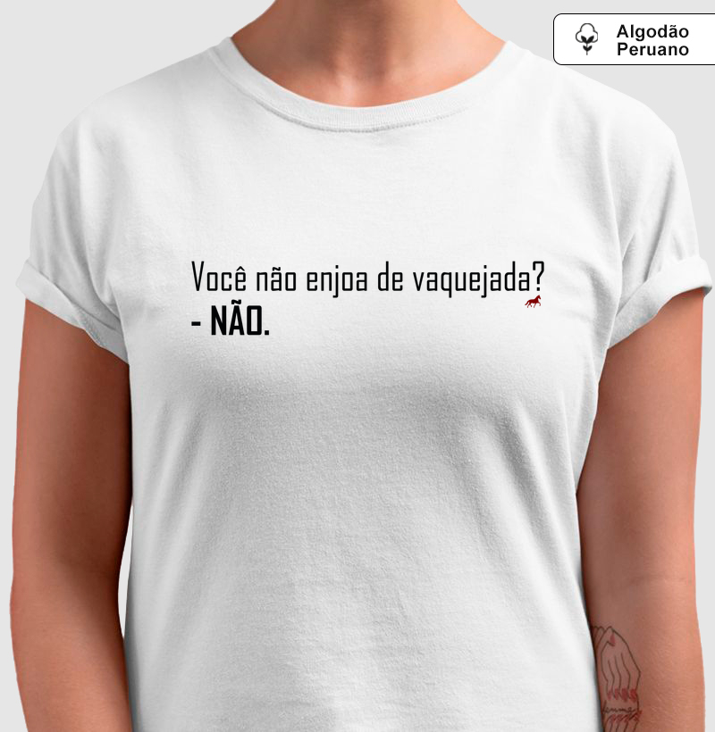 Não enjoa de vaquejada - Premium