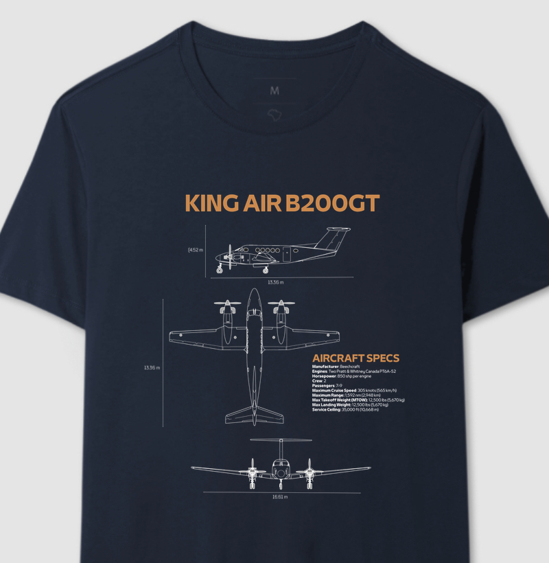 King Air B200GT - Blueprint
