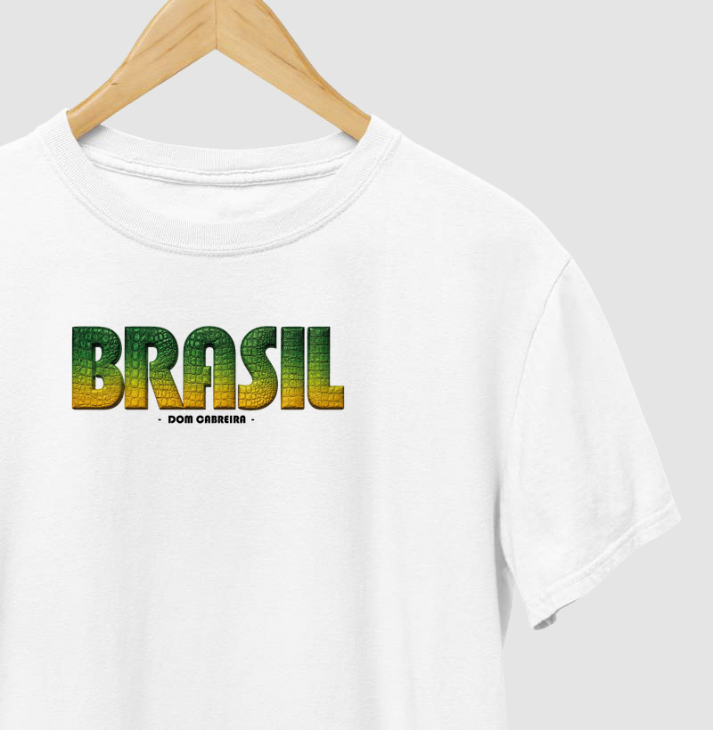 Camiseta BRASIL (masculina e feminina)