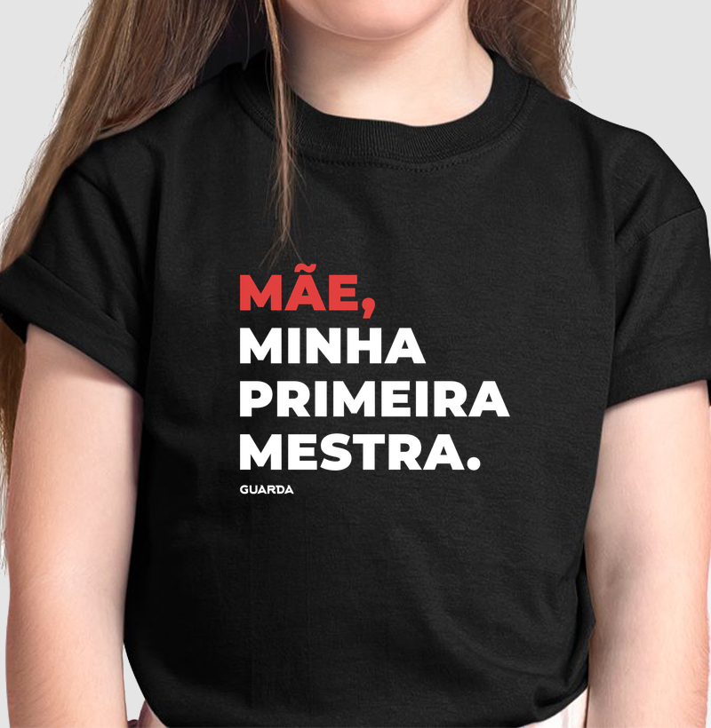 Mãe, minha primeira mestra