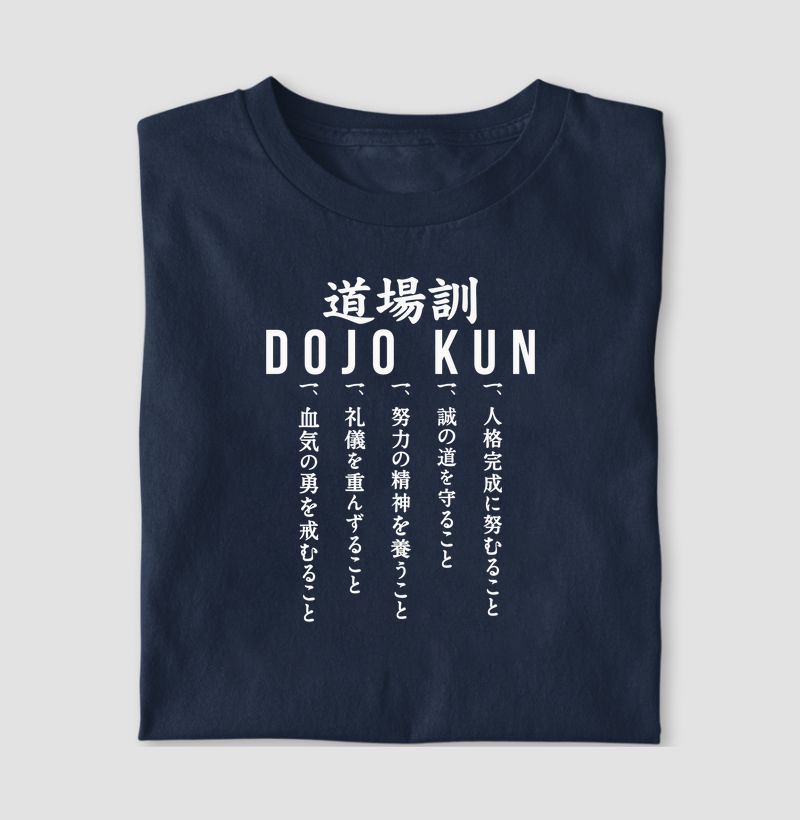 Dojo Kun - Os 5 Princípios do Karate