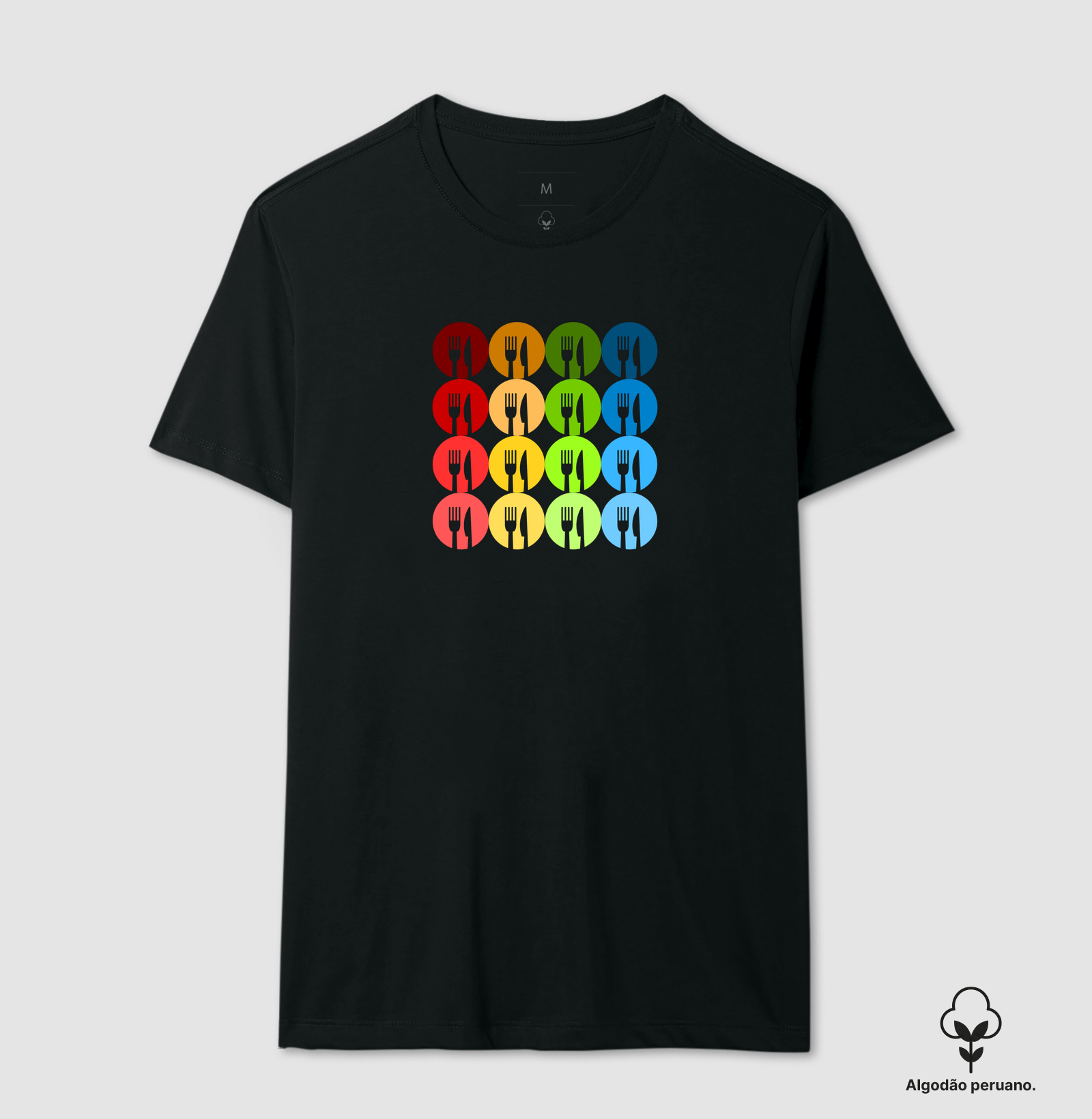pop art full - Camiseta Algodão Peruano