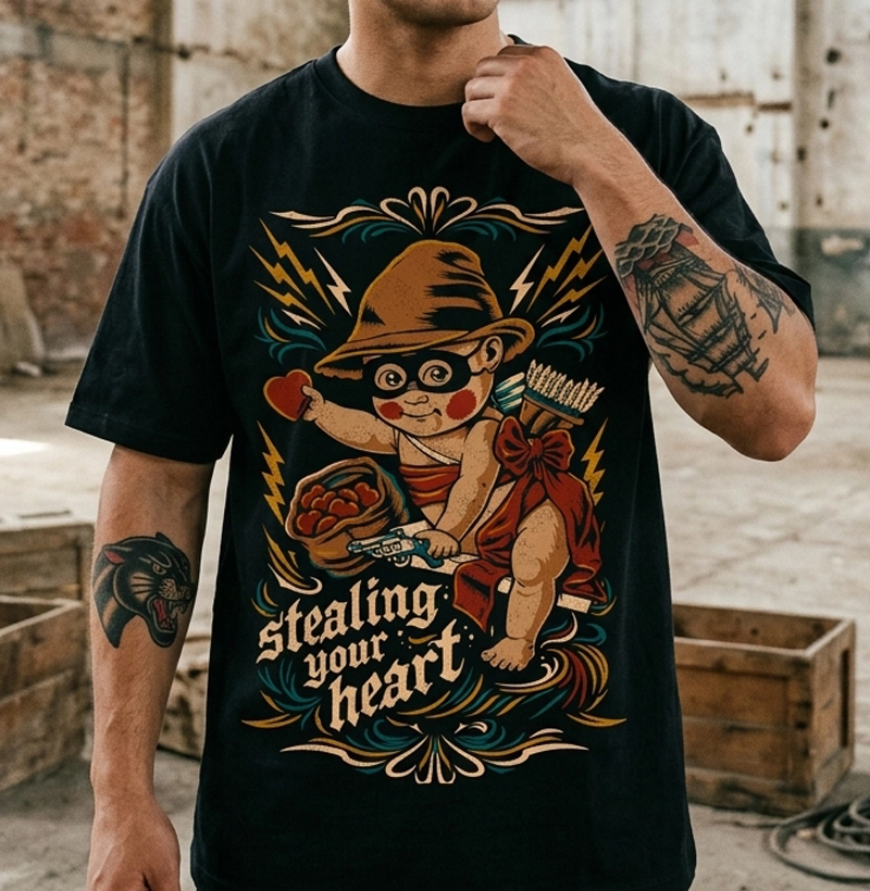 Até o Cupido entrou para o lado sombrio? ❤️😈