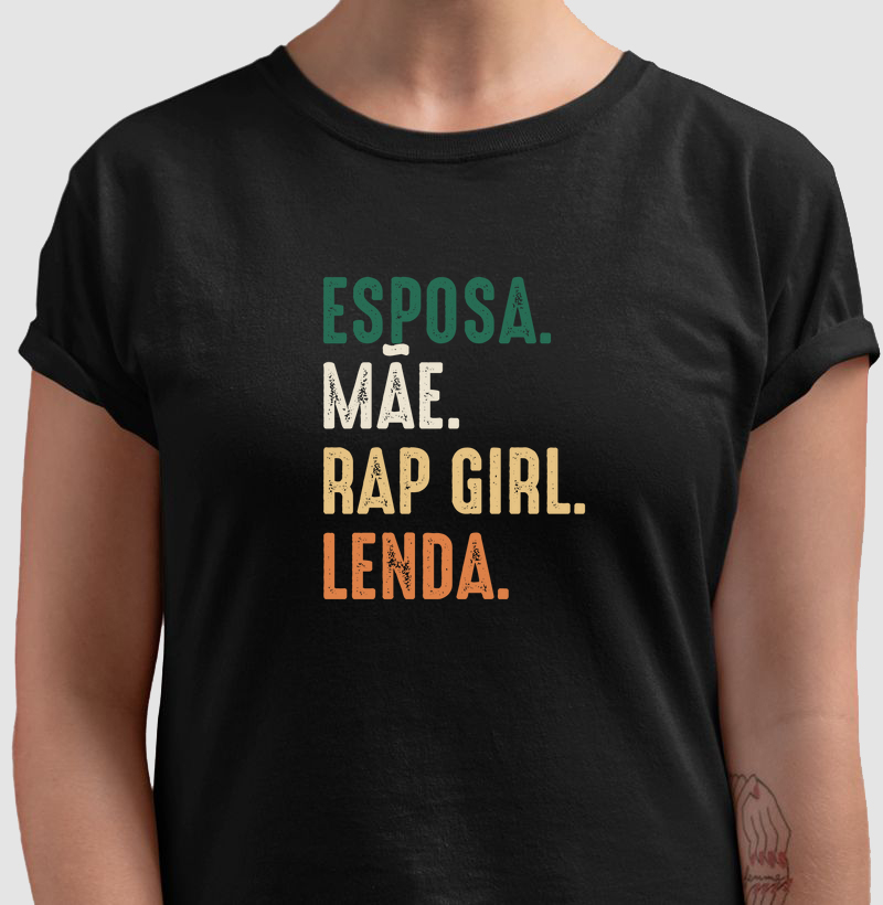 ESPOSA, MÃE, RAP GIRL, LENDA - color