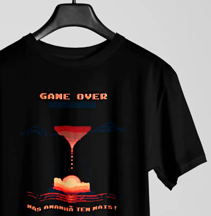 Camiseta - Game Over