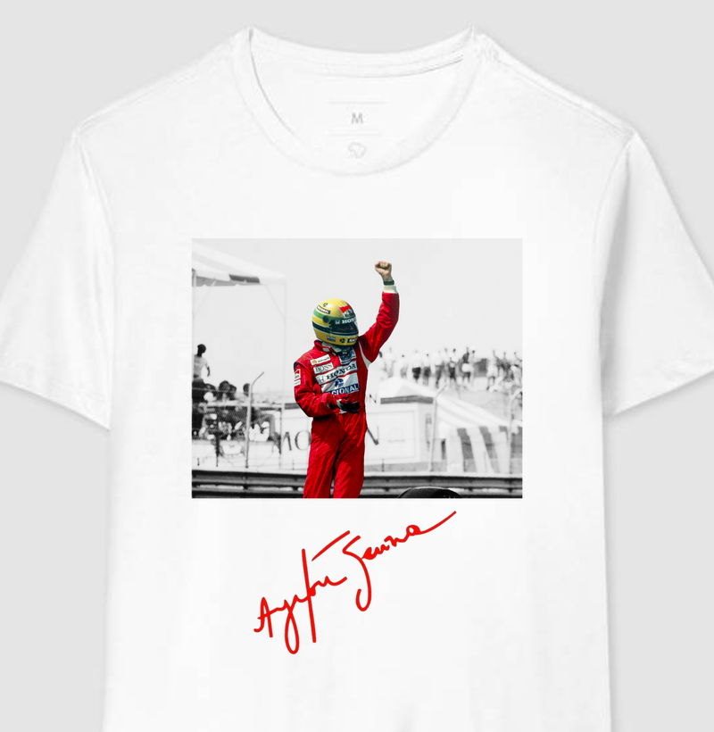 Camiseta Ayrton Senna - Montreal