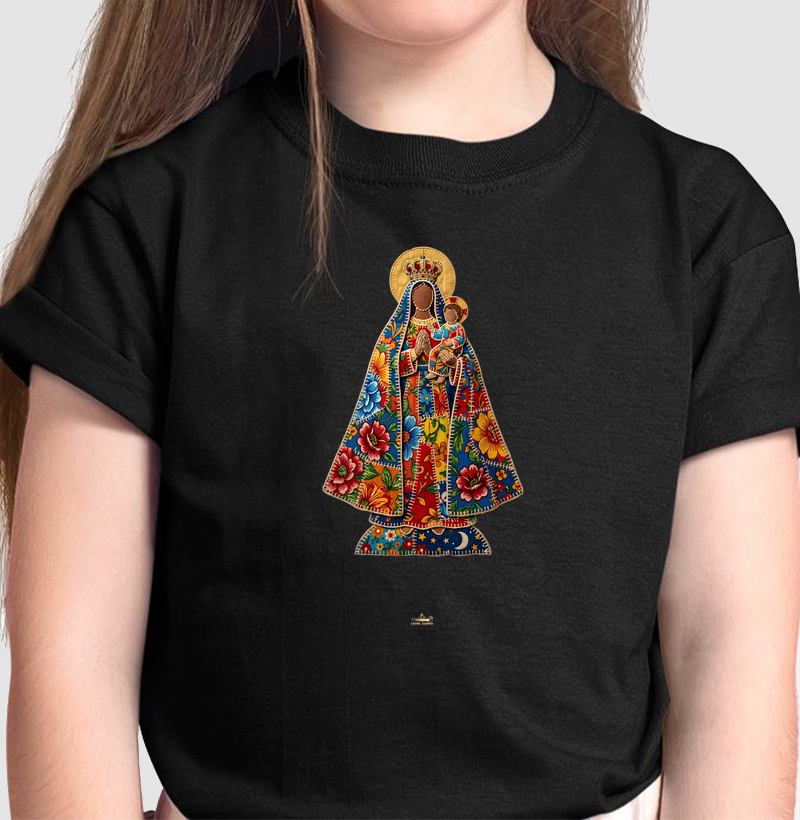 Nossa Senhora - Modelo Retalho Junino