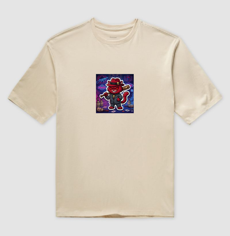 Camiseta Oversized Retrô
