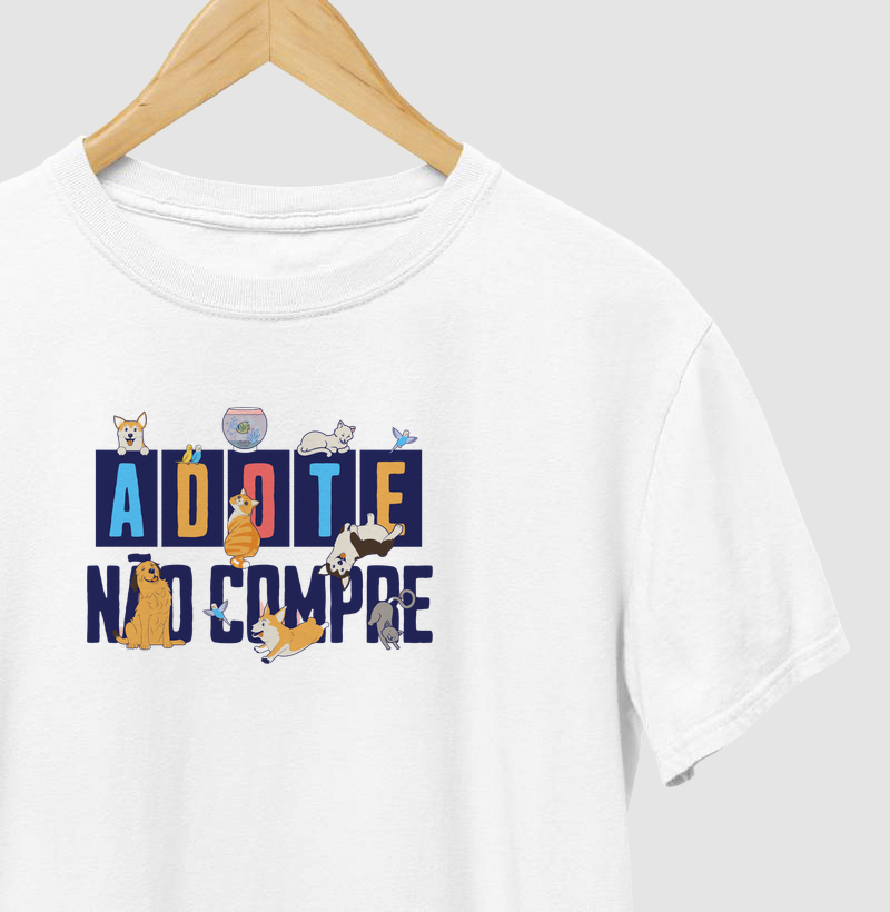 Não compre, adote.