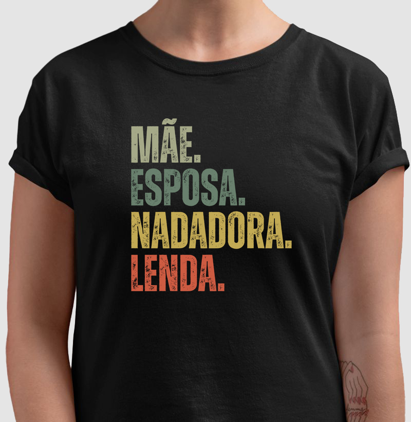 Mãe. Esposa. Nadadora. Lenda.