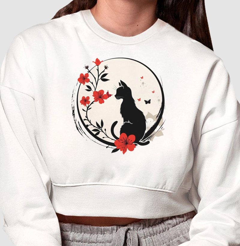 Felinos, Flores & Borboletas