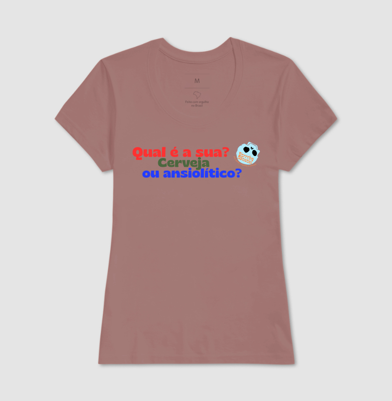 Camiseta Cerveja ou ansiolítico?
